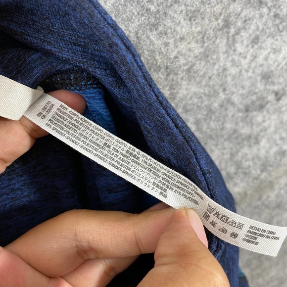 Free People Movement Leggings XS Blue Colorblocked Dylan High Rise Mesh - Picture 14 of 15